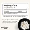 Wholesome Story Myo-Inositol Supplement | Inositol Powder Capsules | Myoinositol | 2000mg Per Serving | 500mg Per Capsule | Male and Female Fertility Supplement | Vitamin B8 | 120 Capsules view 3