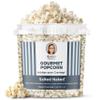 Renes Salted Naked Gourmet Popcorn - lightly salted popcorn using 3 pure ingredients, delicate crunchy fun, handmade snack or gift in 1.1-gallon plastic bucket tin. 4 oz bulk party size. view 1