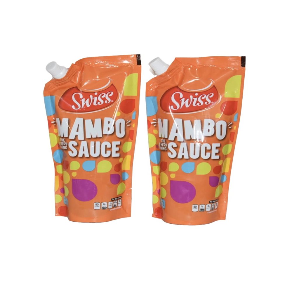 2-pack Swiss Mambo Sauce (Condiment Sauce) - The Everything Sauce - 500ml each