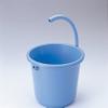 Lisberg 9WB Round Wide Bucket Body, Blue, 2.3 gal (9 L), Set of 2, Made in Japan, Handle, Food Sanitation Law Compliant Product, Easy to Hold, Simple, Outdoor, Standard, Classic, Commercial Use, Home view 3