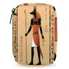 Ancient Egyptian Anubis Pill Case Weekly Medicine Organizer with Travel Bag Seven-Day Pill Box Vitamin Supplement Box Fish Oil Pills Holder view 1