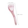 Healifty Scalp Massager Comb for Hair Growth and Stress Relief Handheld Head Scraper Massage Tool for Scalp Neck Back Body Relaxation Portable 2.38 Inch Compact Size view 2