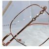 URISMO Stylish Oversized Metal Frame Reading Glasses, Large Square Blue Light Blocking HD Reader, Anti Eye Strain Eyeglasses (Color : Black-Gold, Size : +150) view 4