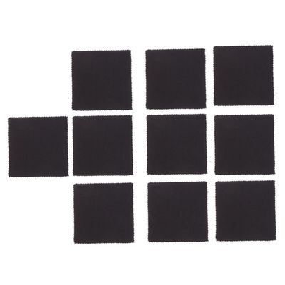BESPORTBLE 10 Pack Microfiber Cleaning Cloths, Glasses Cleaning Cloth for Eyeglasses, Camera Lens, Cell Phones, Laptops, LCD TV Screens and More (5.5X5.5inch)