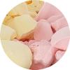 Arctic Farms Freeze Dried Ice Cream Bits Bulk - Does Not Melt (Strawberry Banana Mix) (1lb) view 3
