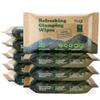 Yugi wet wipes, Face and Body Wipes for Camping, Post Workout and Traveling, Plant-based fibers unscented wipes (25 Count (pack of 9)) view 1