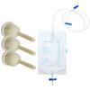 Condom Catheter External self Sealing Set 10 Pcs Male Condom Catheter 2 Pcs 1000ml Urine Bag (30mm/1.18inch) view 1