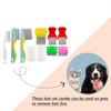 10 Pcs Lice Combs, Steel Teeth Double Sided Fine Tooth Hair Flea Comb, Removal Dandruff Louse Nit Grooming Tool for Head Treatment Pets Kids Adults view 3