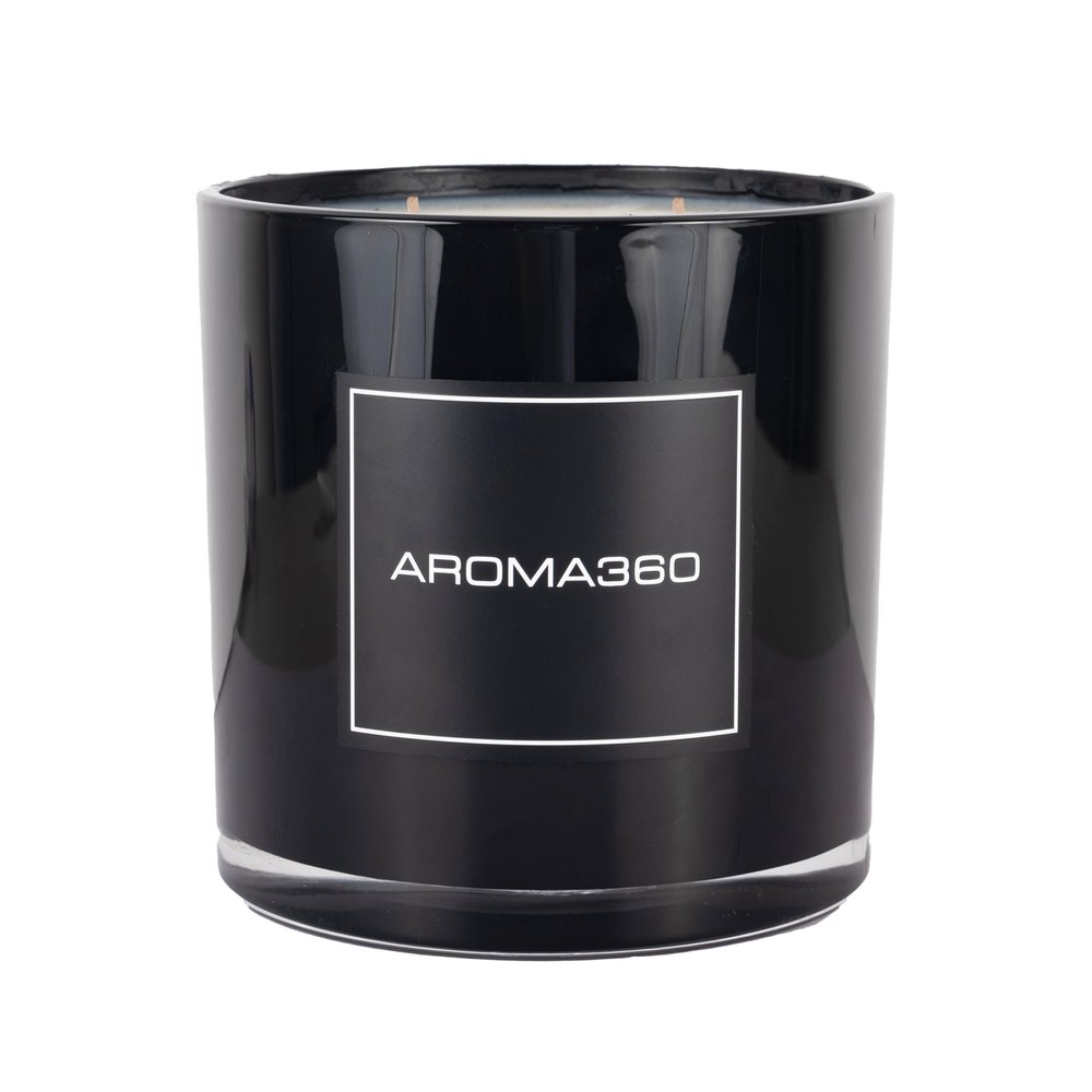Aroma360 Black Velvet 4-Wick Candle - 55OZ (Black)