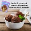 Nostalgia 2-Quart Homemade Premium Chocolate Ice Cream Starter Mix (8-Pack) view 2