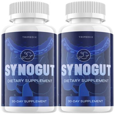 (2 Pack) Synogut Advanced Probiotic Formula, Natural Capsules Synogut Pills, 60 Days - 2 Month