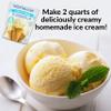 Nostalgia 2-Quart Homemade Premium Vanilla Crme Ice Cream Starter Mix (8-Pack) view 2