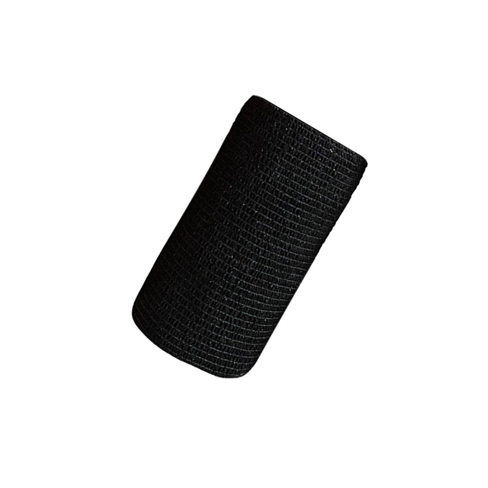 kowaku Horse Leg Wrap Breathable Elastic Cohesive Athletic Self Sticky Tape Non Woven Self Adherent Wrap Tape for Dogs Horses Pets Suitable for, Black