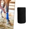 kowaku Horse Leg Wrap Breathable Elastic Cohesive Athletic Self Sticky Tape Non Woven Self Adherent Wrap Tape for Dogs Horses Pets Suitable for, Black view 4