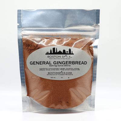General Gingerbread Handmade Baking Blend Mix Piernicki Pierniki Pierniczi Pfefferkuchen Lebkuchen Cookies Ginger Bread Cake Muffins Smoothies Pancakes Brownies Apple Pie (2 Cups wt 6.9oz/196g)