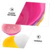 minkissy 6pcs Beauty Washbasin Grooming Tub Round Bathtub Spa Tub Round Dish Wash Basin Face Cleansing Basin Face Wash Basin Salon Basin Home Basin Plastic Basin Round Noodles Round Basin view 2
