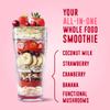 FlavCity Grass Fed Whey Protein Powder - Berries & Cream - 25g Protein & 10g Collagen - Made with Organic Strawberries & Coconut Milk - Gluten Free & No Added Sugars (20 Servings) view 3