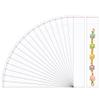1x6 Self Sealing Cellophane Bags 300pcs Clear Self Adhesive Cello Bags 1mil Long OPP Plastic Bags for Packaging Bracelet Jewelery Gifts Favors Bookmarks Pen view 1