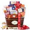 Broadway Basketeers Thank You Gift Basket Send Your Appreciation with This Beautiful Display Basket. Enjoy the Large Assortment of Sweets and Savory Treats, Perfect for Mom Dad Friends view 1