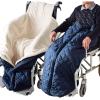 Warm Fleece Lined Blanket, with Ring Pulled Zipper, Leg Cover for Ultimate Comfort and Protection view 1
