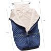 Warm Fleece Lined Blanket, with Ring Pulled Zipper, Leg Cover for Ultimate Comfort and Protection view 3