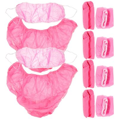 Healifty Disposable Vacation 10 Sets Sauna Panty spa Panties Salon Bras and Panties Disposable Travel Briefs Travel and Underwear Girl Non-Woven Fabric Miss Pink