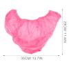 Healifty Disposable Vacation 10 Sets Sauna Panty spa Panties Salon Bras and Panties Disposable Travel Briefs Travel and Underwear Girl Non-Woven Fabric Miss Pink view 3