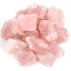 1.1lb Bulk Raw Rose Quartz Stone Rough Crystal-Natural Raw Stones Crystal for Tumbling, Cabbing, Fountain Rocks, Decoration,Polishing, Wire Wrapping, Wicca & Reiki Crystal Healing view 1