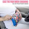 HapiPoppy Tummy Tuck Pillow with Pocket Hysterectomy Pillows Hysterectomy Recovery Must Haves Gifts for Abdominal Surgery Tiny Cough Cushion Painting view 2