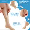 BOCOSO Medical Zipper Compression Socks 15-20mmHg for Women&Men, Knee High Compression Stockings view 2