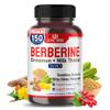 Ultra Herbs Premium Berberine with Cinnamon, Milk Thistle - Promotes Liver Function, Gut Health, Immunity (150 Count (Pack of 1)) view 1