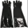 Sexy Fetish Arm Long Latex Gloves,Red,Wrist 17 Cm view 4
