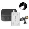 5W Head Lamp with Two Clips+Light Shield for Loupe Magnifier DY-009 Color Silver view 2