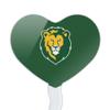 Southeastern Louisiana University Primary Logo Heart Love Cupcake Picks Toppers Decoration Set of 6 view 2