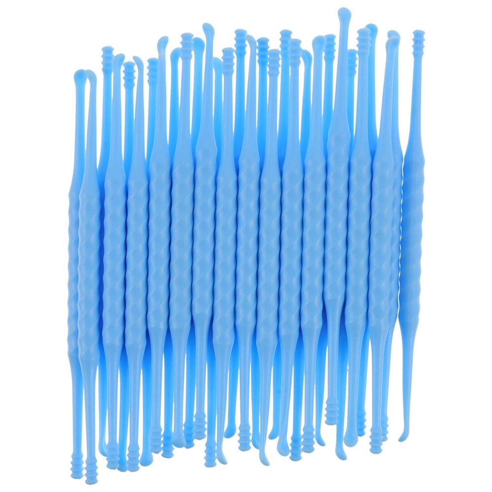 ARTIBETTER Ear Wax Scoop Power Tools 30Pcs Disposable Ear Cleaning Spoon Plastic Clean Tool Wax Tool for Personal Care Electrical Tools Earwax Removal Picks