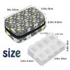 Pomeranian Dog Pill Case Weekly Medicine Organizer with Travel Bag Seven-Day Pill Box Vitamin Supplement Box Fish Oil Pills Holder view 2