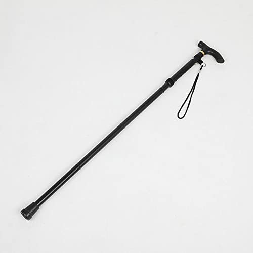 ZAPION Walking Stick Crutches Excellent Cane Elderly Person Crutch Recovering After Surgery Folding and Telescopic Ultra-Light Four-Knuckle Stick