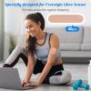 40pcs Libre 2 Covers, 7-14 Days Long Stay Fixation Protection, Libre 2 Adhesive Tape by YOUSHARES (Tan) view 2
