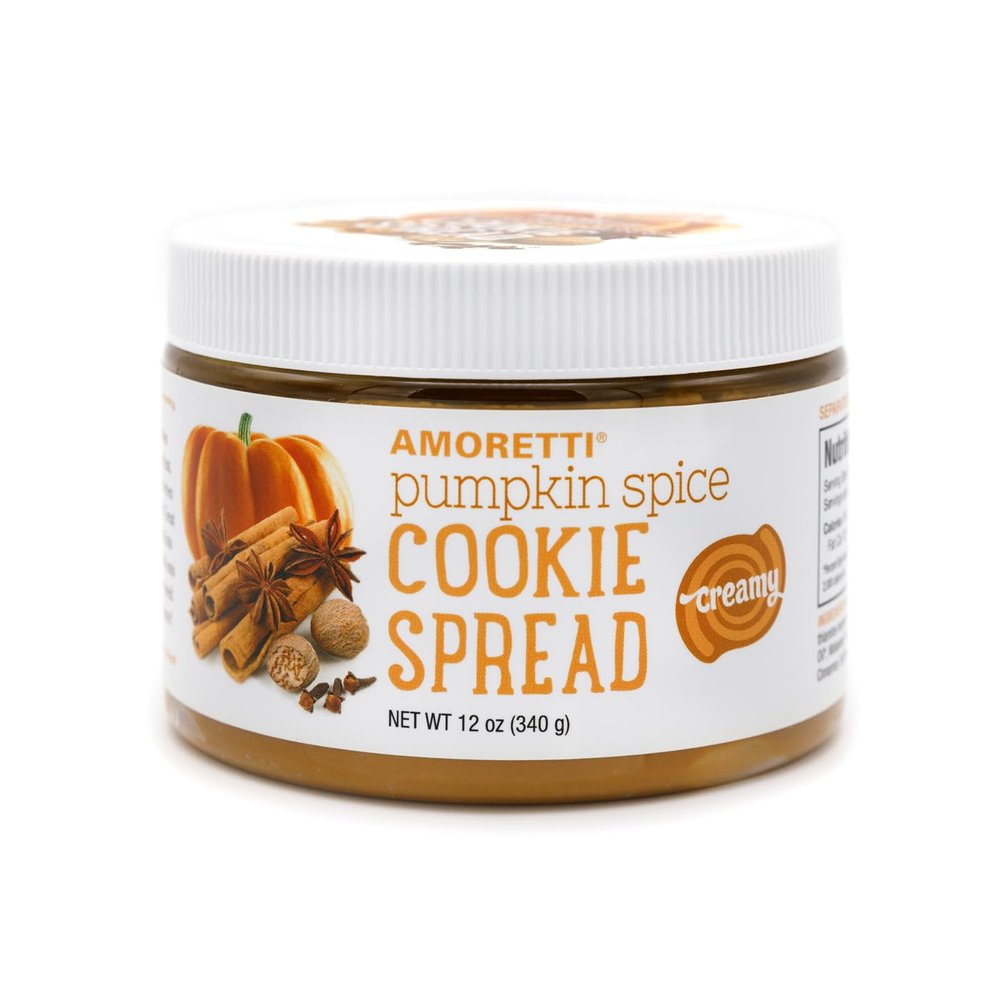 Amoretti - Pumpkin Spice Creamy Cookie Butter Spread - 12 oz