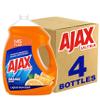 Ajax Ultra Triple Action Liquid Dish Soap, Orange Scent - 145 Fluid Ounce (pack of 4) view 1