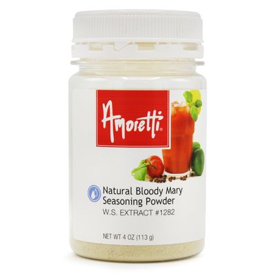 Amoretti - Natural Bloody Mary Seasoning Extract Powder Water Soluble 5 lbs - Highly Concentrated & Perfect For Pastry, Savory, Brewing, and more, Preservative Free, Vegan, Kosher Pareve, Keto Friendly