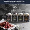 Aufschnitt Meats Beef Jerky Jar - Grass Fed Beef - Kosher and Keto Friendly - Gift Idea - 8 oz Jar, Variety view 3