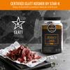 Aufschnitt Meats Beef Jerky Jar - Grass Fed Beef - Kosher and Keto Friendly - Gift Idea - 8 oz Jar, BBQ view 3