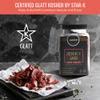 Aufschnitt Meats Beef Jerky Jar - Grass Fed Beef - Kosher and Keto Friendly - Gift Idea - 8 oz Jar, Sweet Chipotle view 3