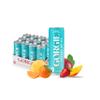 GORGIE Sugar Free Natural Energy Drinks, Sparkling Paradise Punch (12 Pack) - Healthy Energy Drinks - Natural Coffee Replacement with Green Tea Caffeine and Biotin - 150mg Caffeine, Vegan, Low Calorie view 1
