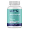 BESTVITE Benfotiamine 300mg (240 Vegetarian Capsules) No Stearates - No Silicon Dioxide - Vegan - Non GMO - Gluten Free view 1
