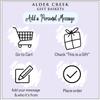 Alder Creek Gift Baskets Happy Birthday Gift with Plush Bear, Cookie, and Candy view 2