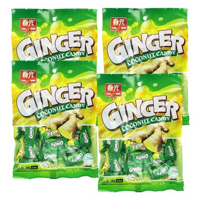 Ginger Coconut Candy 5.6oz/150g pack of 4