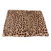 Dog Heating Pad, 3 Heating Pad Temperature Control 9W 5V 2A USB Charging 14.6x18.5 Inch for Furry Friends (Leopard Print view 1