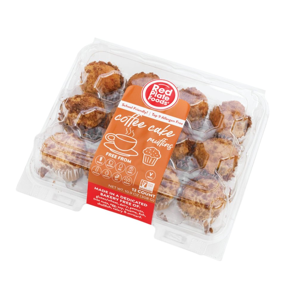 GF VGN MUFFIN MINI COFFEE CAKE 12 PK